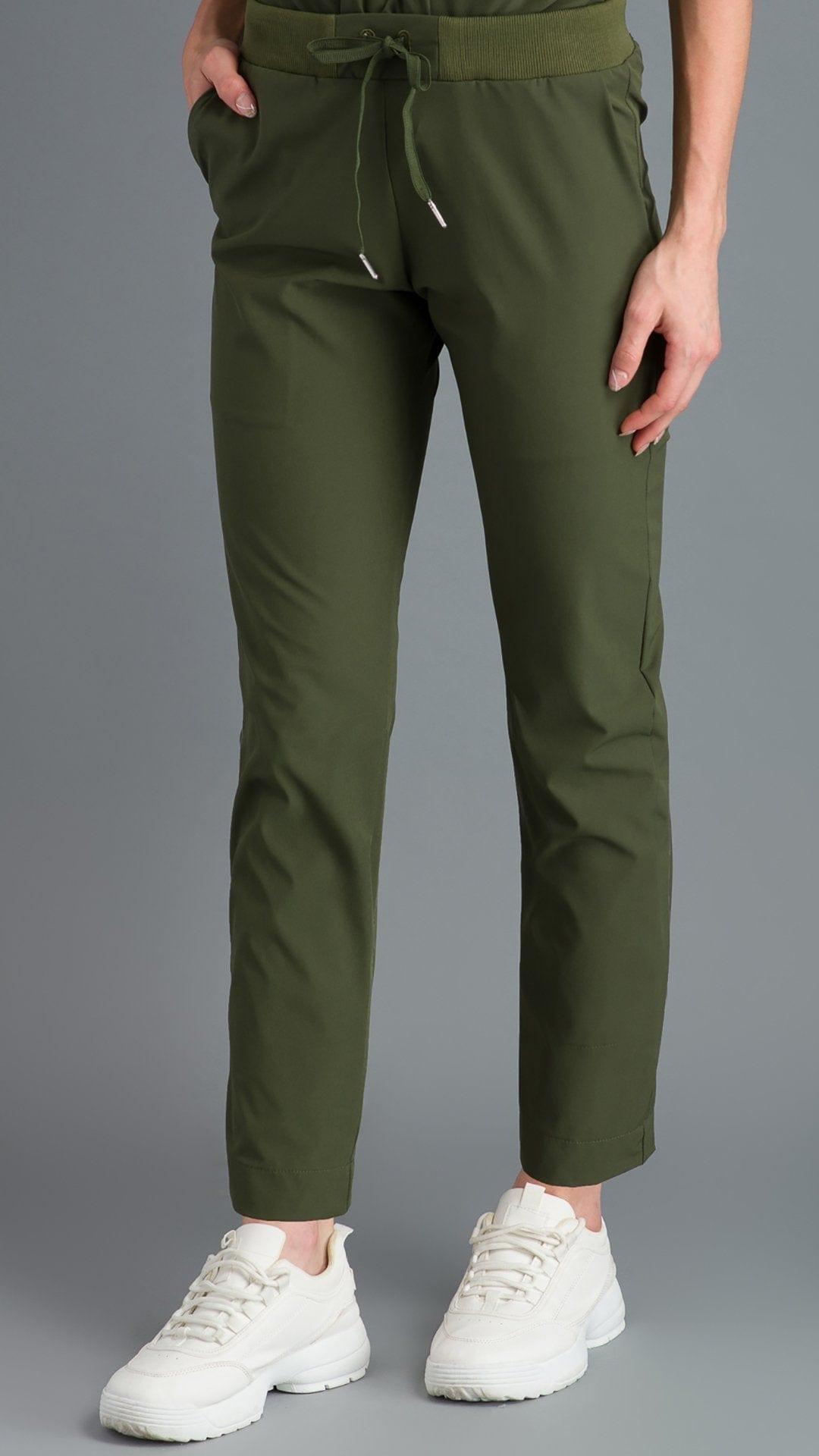Kanaus® Pants Handy Pocket Green Top Gun | Dama