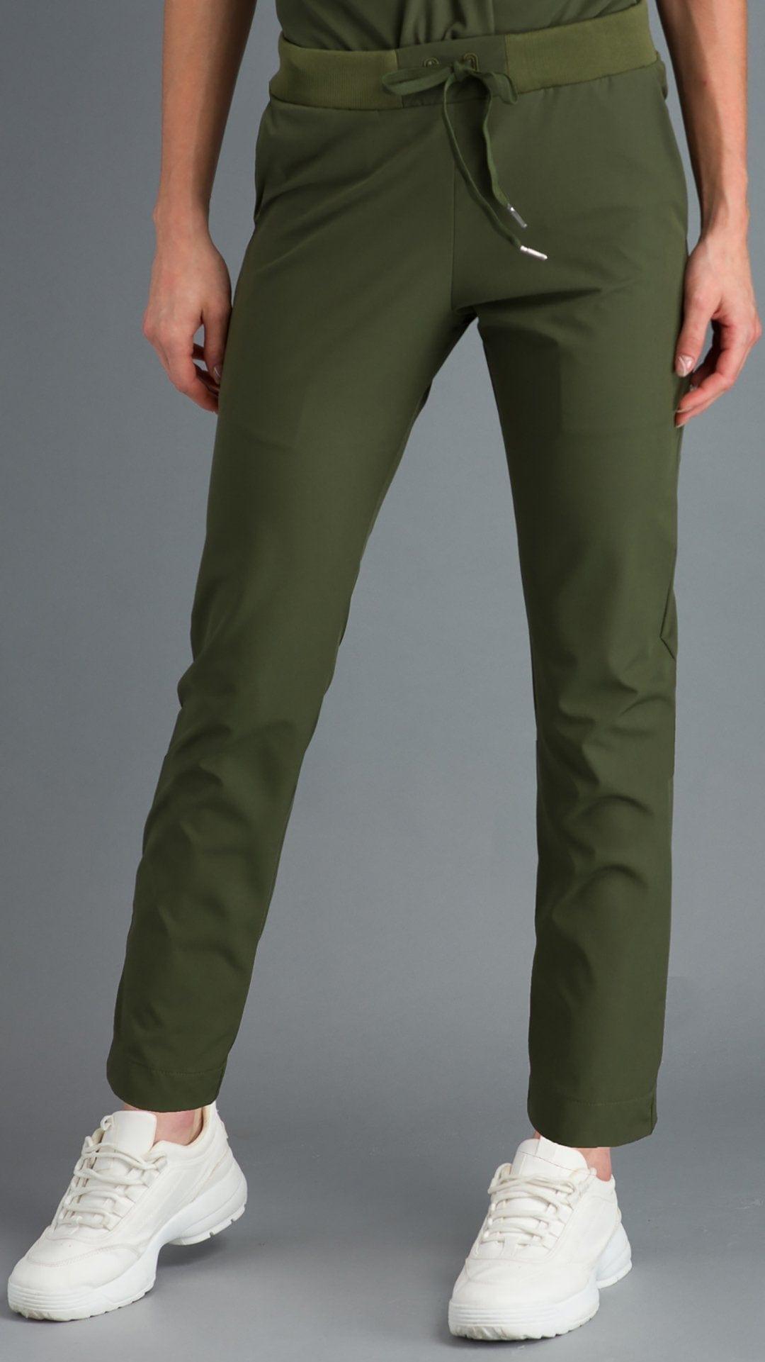 Kanaus® Pants Handy Pocket Green Top Gun | Dama