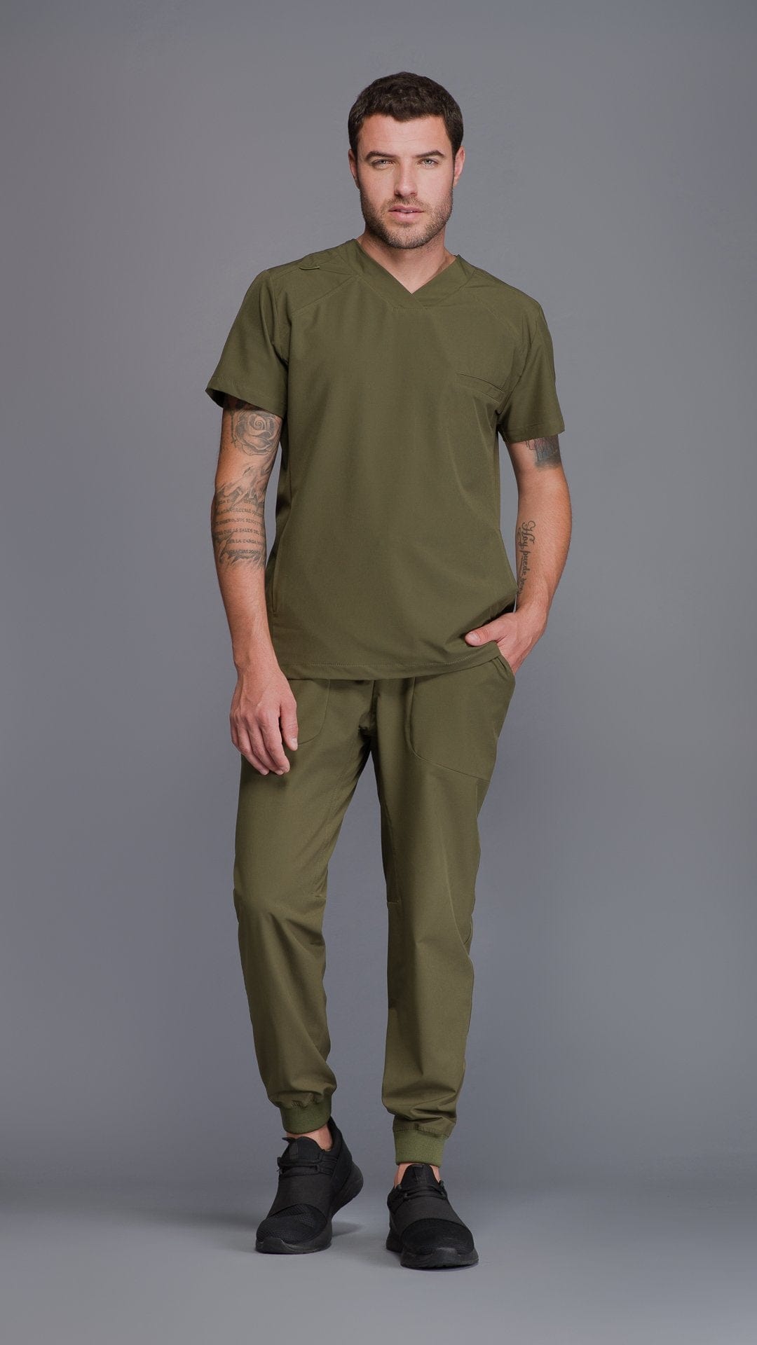 Kanaus® Scrub Casual Green Top Gun | Caballero - Kanaus