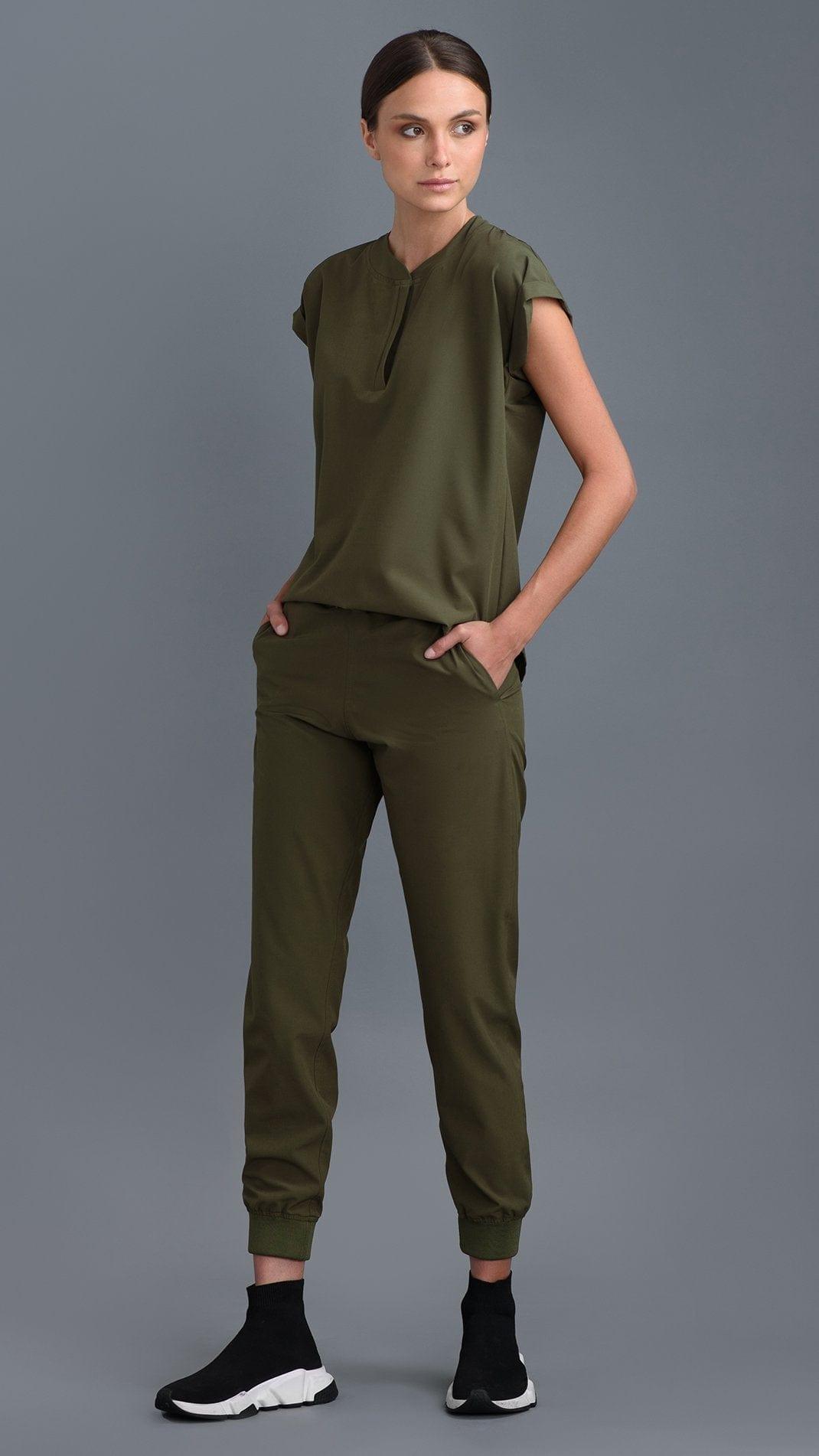 Kanaus® Scrub Casual Green Top Gun | Dama - Kanaus
