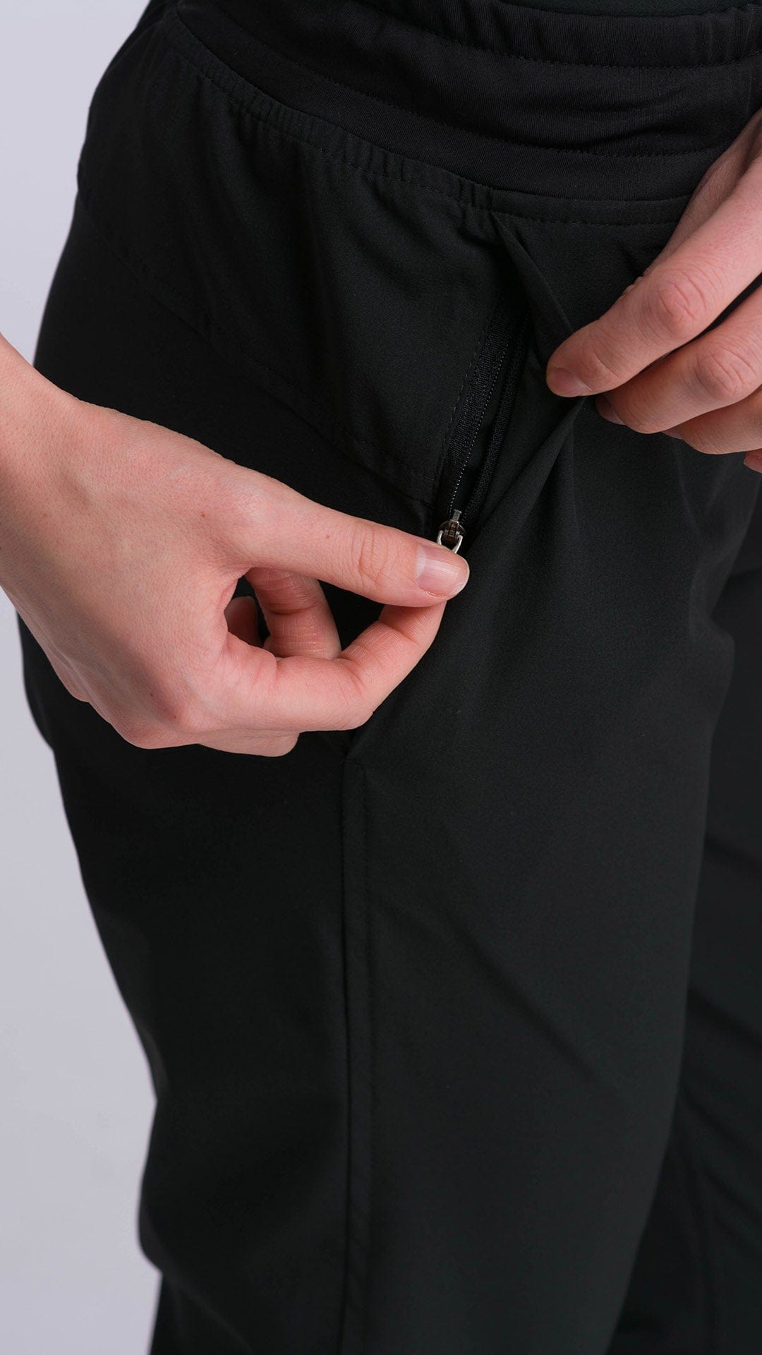 Kanaus® Scrub Casual Go Total Black | Dama - Kanaus