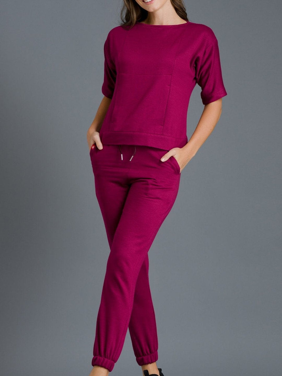 Kanaus Pants Comfort II Wine | Dama - Kanaus