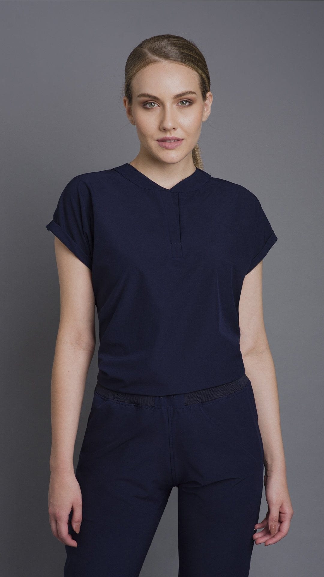Kanaus® Top Casual Dark Navy | Dama (4594328240186)