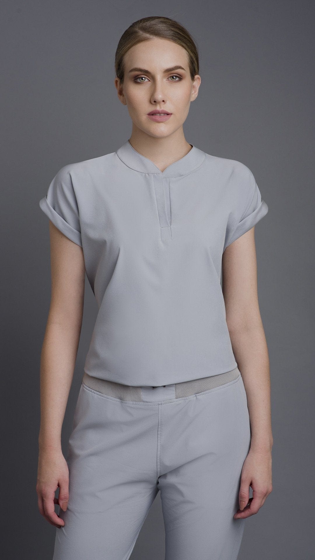 Kanaus® Top Casual Gray Light | Dama - Kanaus