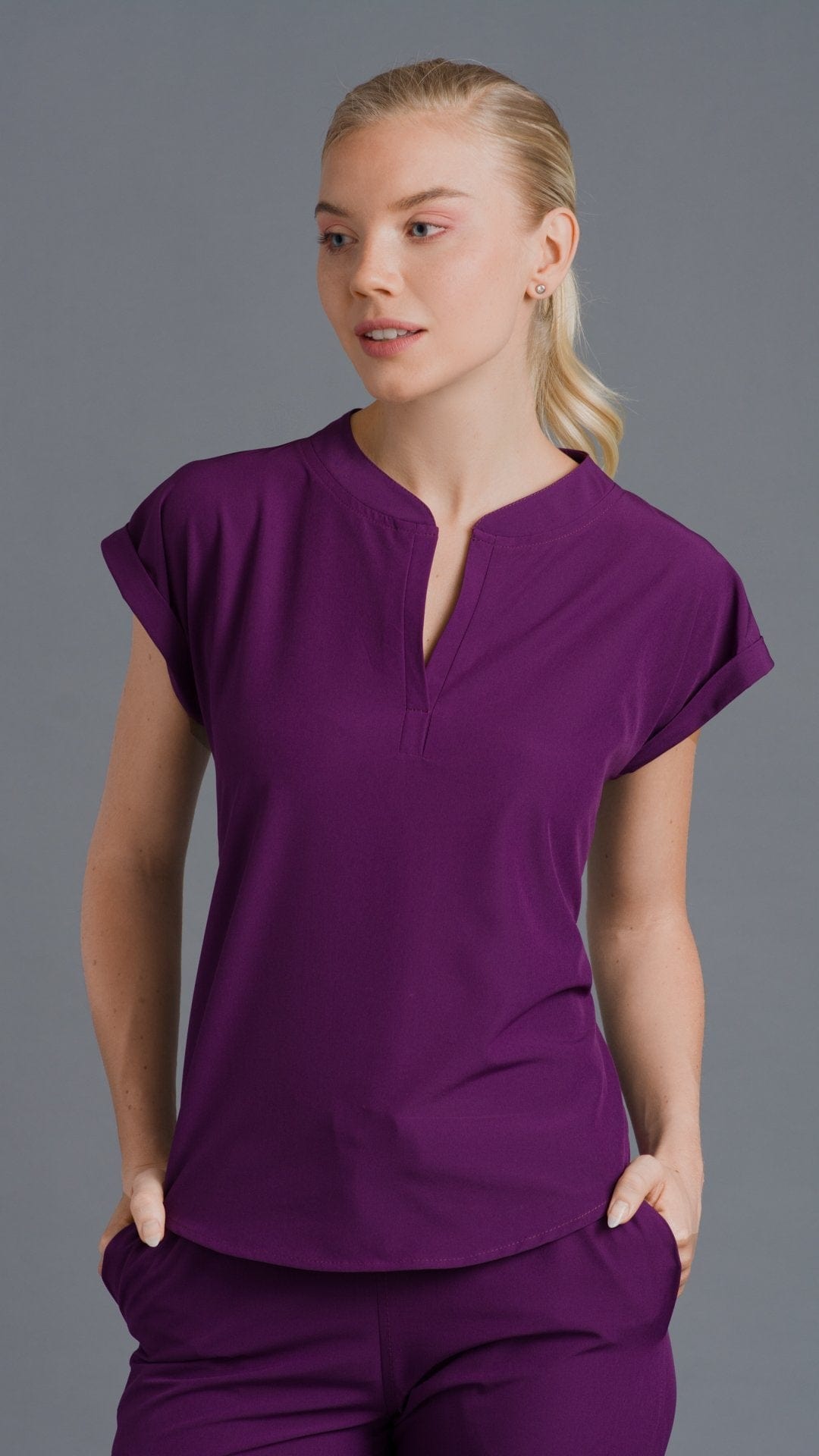Kanaus® Top Casual Majesty Violet | Dama (6581686370362)