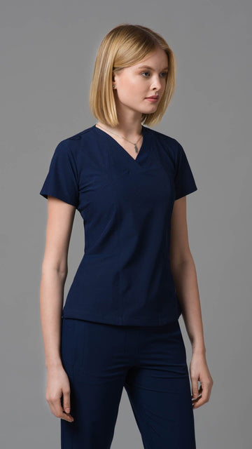 Kanaus® Top Classic Dark Navy | Dama