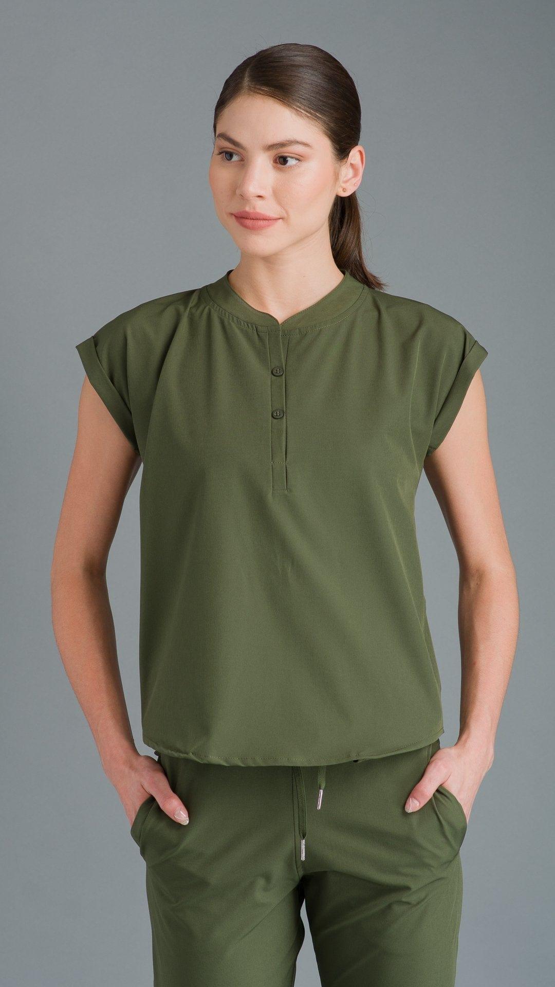 Kanaus® Top Wonder Rise Green Top Gun | Dama (6600736964666)