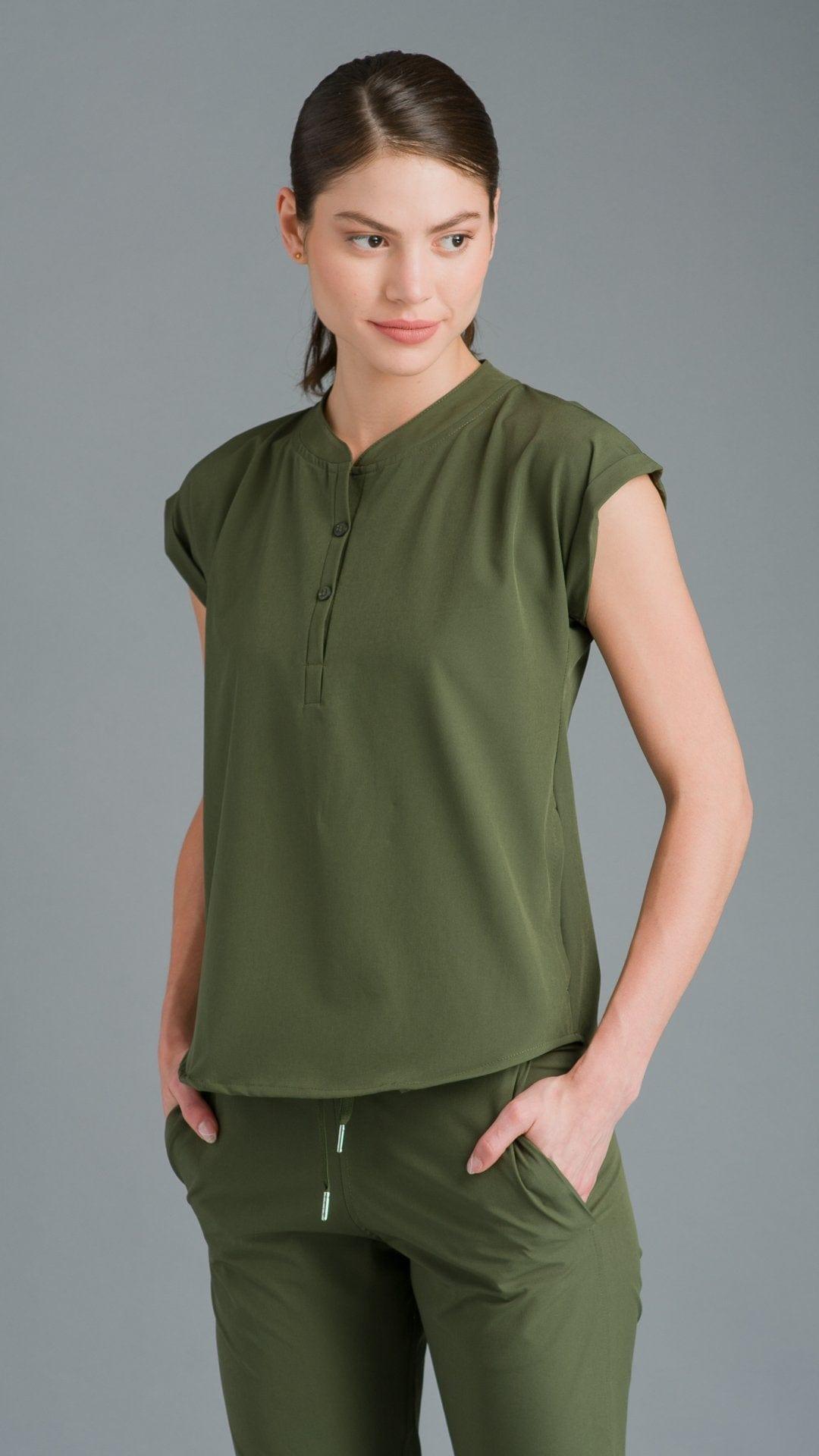 Kanaus® Top Wonder Rise Green Top Gun | Dama (6600736964666)